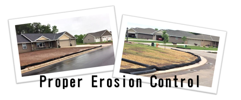 Proper Erosion Control