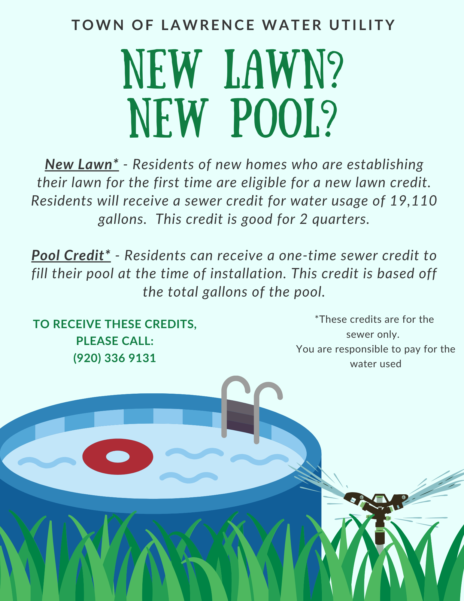 New Lawn/New Pool